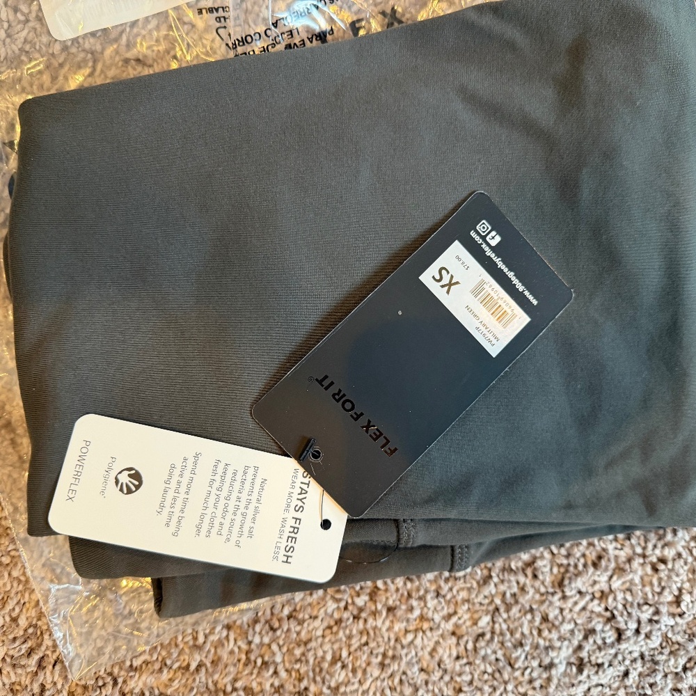 90 Degree by Reflex Military Green Leggings